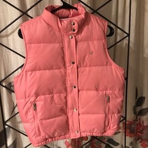 Old Navy Pink Fleece Lined Vest